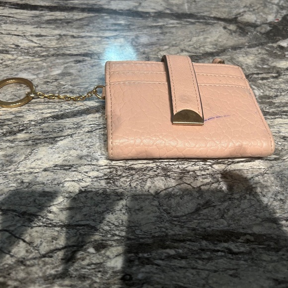 Jessica Simpson Pink and Gold Key Card Holder - Picture 4 of 10
